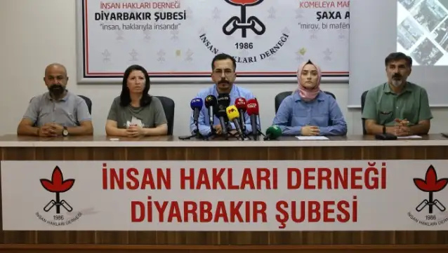 İHD Diyarbakır Şubesi 6 aylık hak ihlalleri raporunu açıkladı: 3 bin 895 hak ihlali