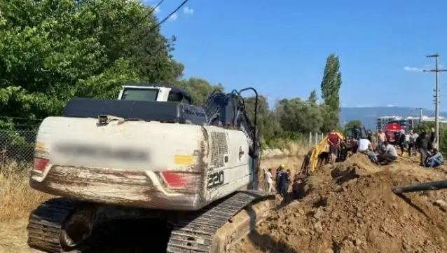 Nazilli'de su hattı kazısında göçük: 3 işçi öldü