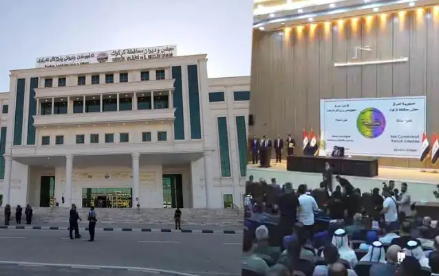 Kerkük İl Meclisi, seçimden 7 ay sonra ilk kez toplandı