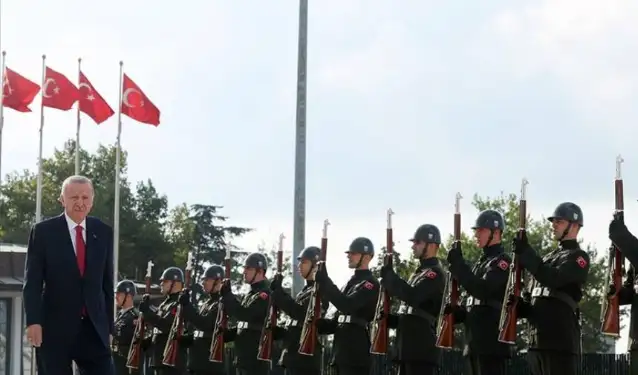 Erdoğan, Kuzey Kıbrıs'a gitti