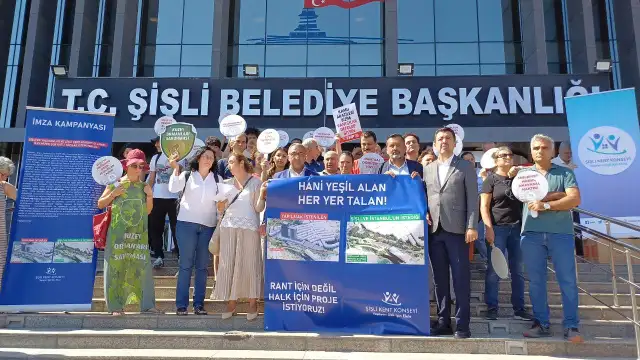 Şişli Kent Konseyi: Bu projeyi durdurun