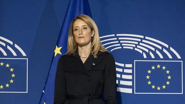 Avrupa Parlamentosu Başkanlığına yeniden Roberta Metsola seçildi