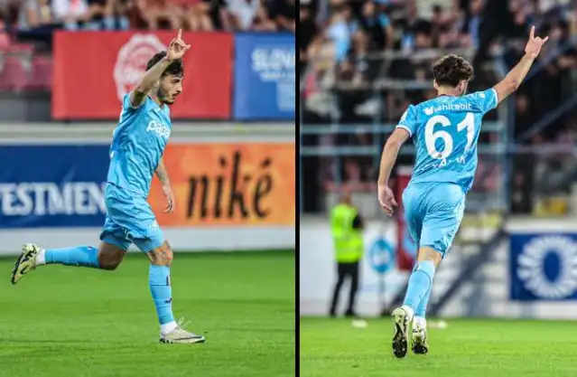 Trabzonsporlu Cihan Çanak’tan UEFA maçında ‘bozkurt’ işareti