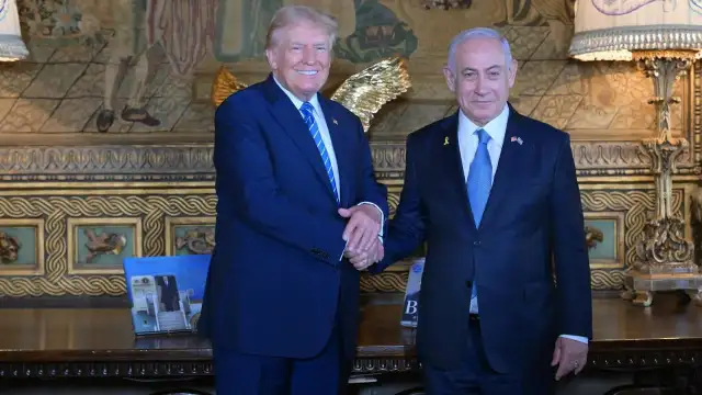 Trump ile Netanyahu, Florida’da bir araya geldi