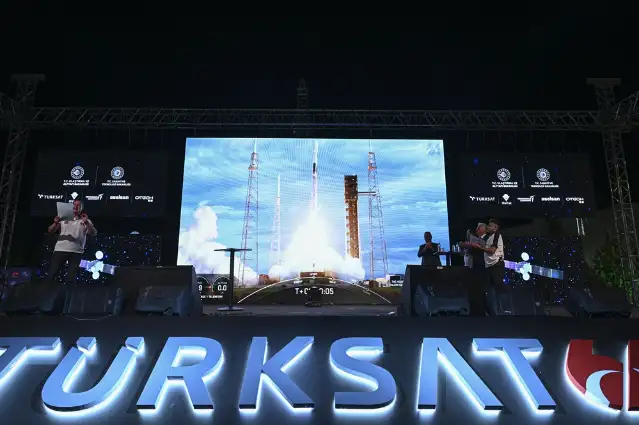 Türksat 6A'nın uzay yolculuğu başladı