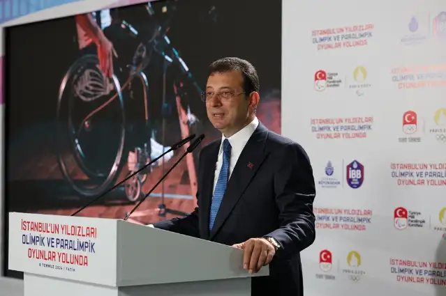 İmamoğlu: Kadın-erkek eşitliğiyle bir sporcu katılımını Paris’e yollamanın gururunu yaşıyoruz