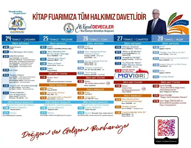 5. Burhaniye Kitap Fuarı başlıyor: Edebiyat ve sanat dolu beş gün