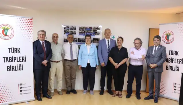 CHP heyetinden Türk Tabipleri Birliği Merkez Konseyine ziyaret