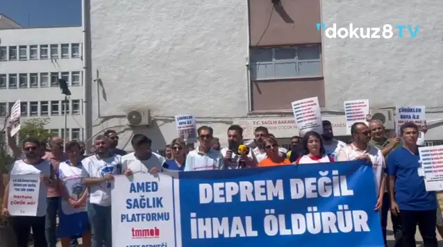 Amed Sağlık Platformu: Deprem değil, ihmal öldürür!