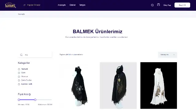 Balıkesir Büyükşehir Belediyesi'nden el emeği ürünlere online mağaza: BALMEK ürünleri artık online satışta
