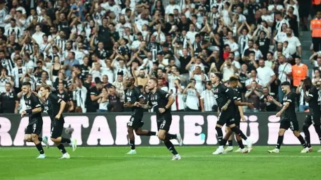 Beşiktaş Dolmabahçe'de 5-1'le turladı