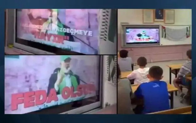 Bingöl'de bir okulda Hamas videosu izletildi