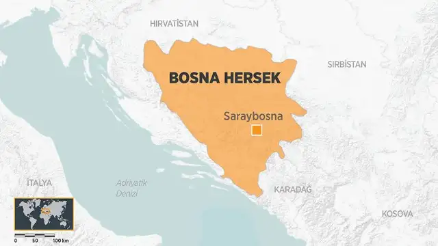 Bosna Hersek'te bir okulda 3 kişiyi öldüren saldırgan kendisini de ağır yaraladı