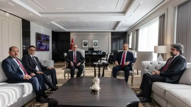 Dışişleri Bakanı Fidan Ankara'da Suriyeli heyetle görüştü