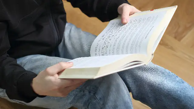 Roma'da bir kişi hırsızlık yapmak için girdiği evde kitap okumaya dalınca yakalandı