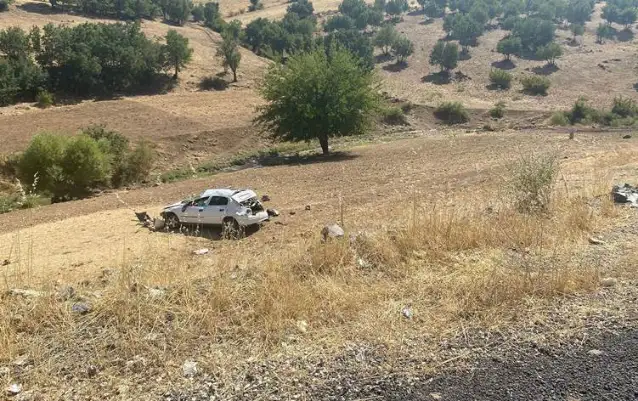 Diyarbakır'da kaza: 1 ölü, 3 yaralı