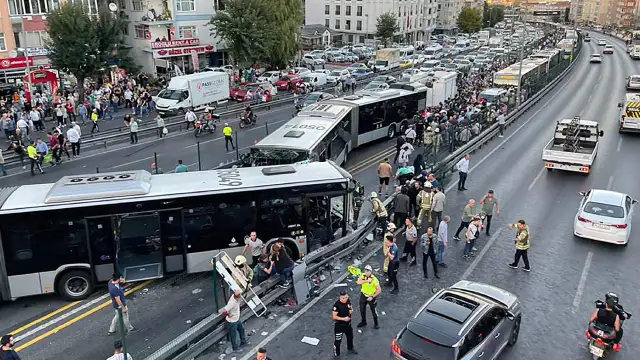Metrobüs kazası soruşturmasında 5 kişi tutuklandı