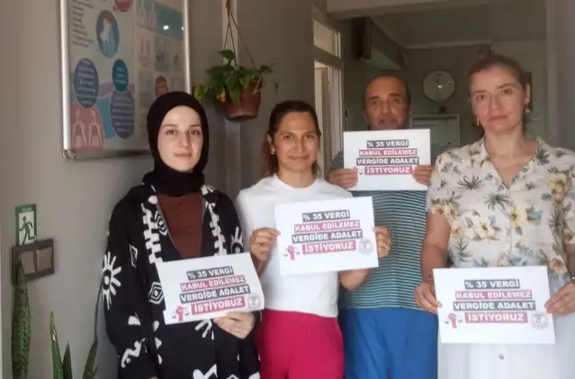 SES Antalya Şube: Çalışanların aleyhine olan vergide adaletsizlik son bulana dek susmayacağız!