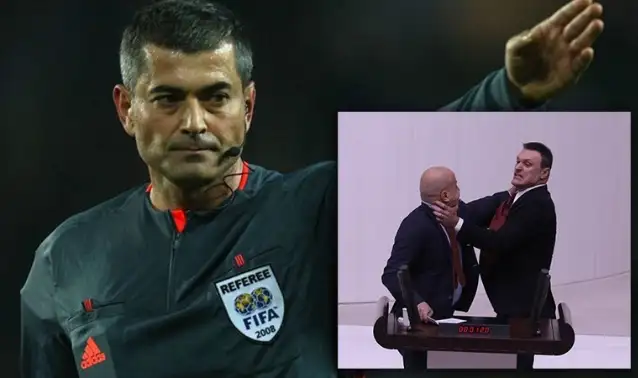 Eski hakemden Meclis'te vekillere saldıran Alpay Özalan'a kınama