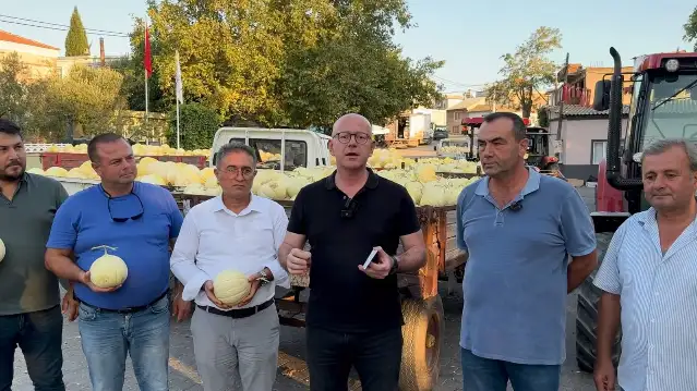 CHP Milletvekili Sarı: Çiftçiler mağdur, kavun tarlada kalıyor