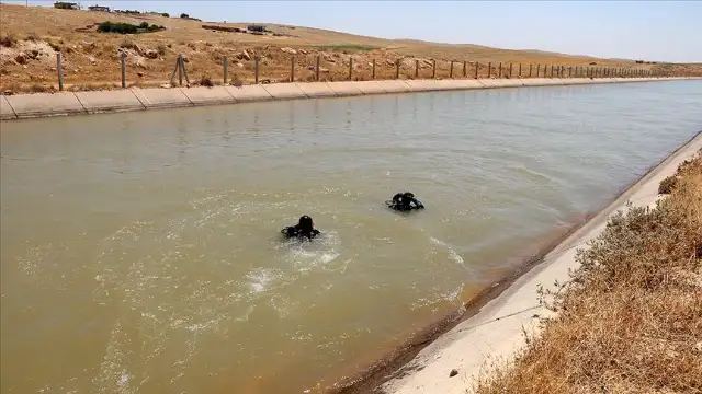 Şanlıurfa'daki sulama kanalında kaybolan 2 çocuktan birinin cesedine ulaşıldı