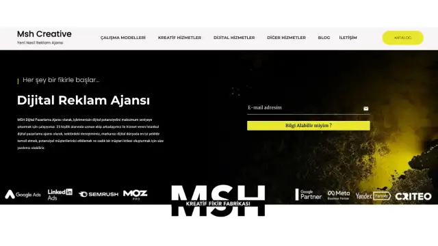 MSH Creative Dijital Reklam Ajansı ile Markanızı Dijital Dünyada Öne Çıkarın