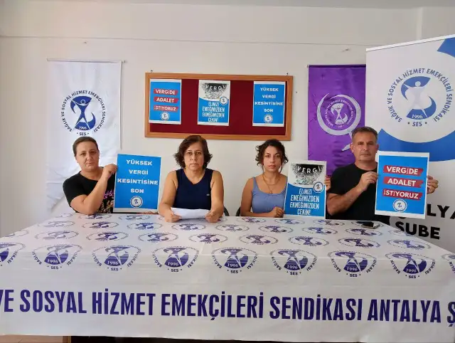Sağlık emekçileri 27 haftadır vergide adalet istiyor