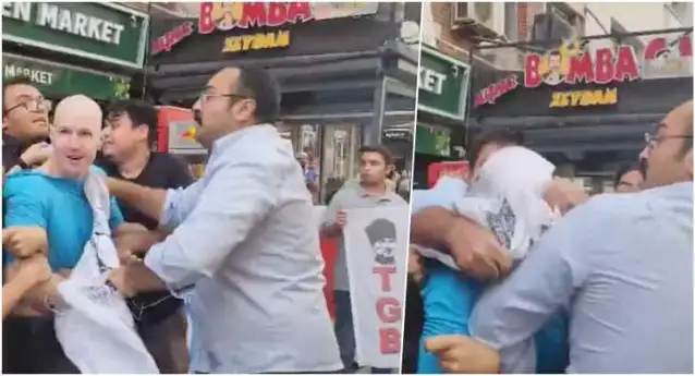 İzmir’de ABD askerinin başına çuval geçirildi