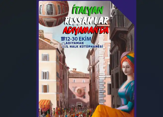 İtalyan ressamlar Adıyaman’da