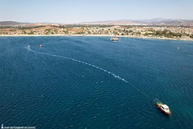 Akarca Koyu’nun su kalitesini artıracak projede sona doğru