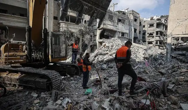 Gazze'de can kaybı 42 bin 126'ya çıktı