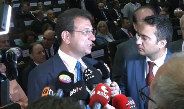İmamoğlu: Önce Türkiye'de değişim, sonra kalkınma