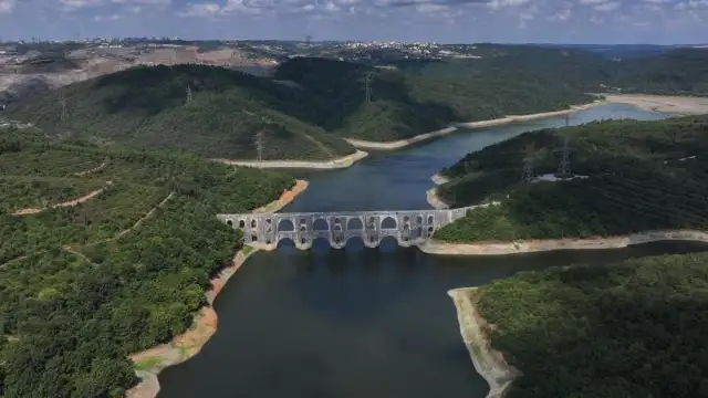 İstanbul'daki barajların doluluk oranları yüzde 40'ın altına düştü