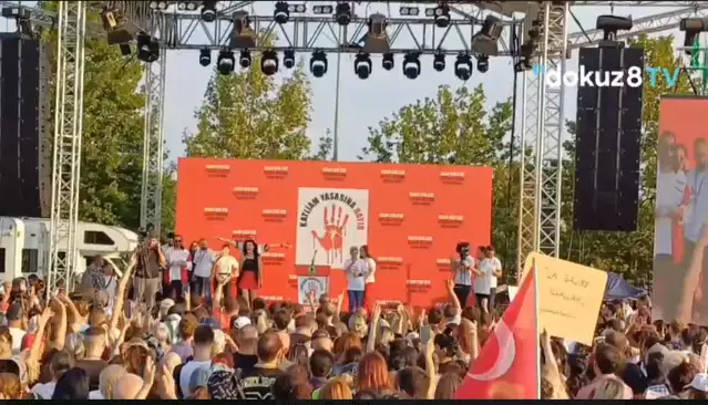 Binlerce insan 'Katliam Yasasına Hayır' mitinginden seslendi: Katliam yasasını geri çek