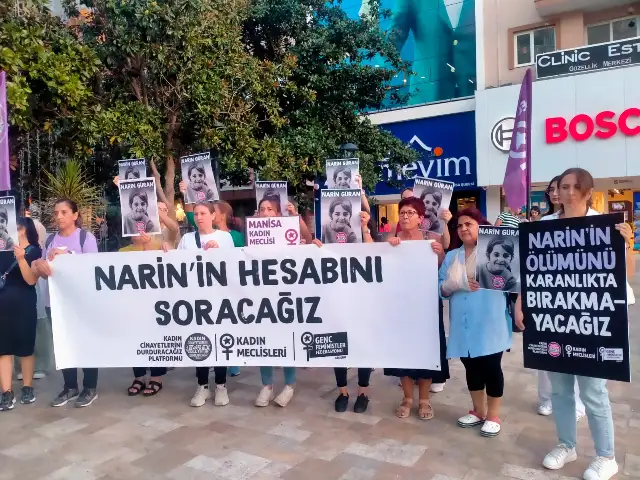 Manisalı kadınlardan ‘Narin ve Sıla’ feryadı
