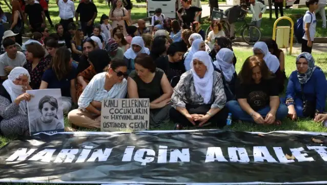 Diyarbakır'da Narin Güran için taziye çadırı kuruldu