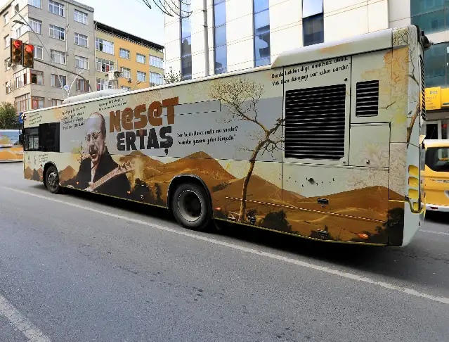 Neşet Ertaş için İETT'den vefa otobüsü