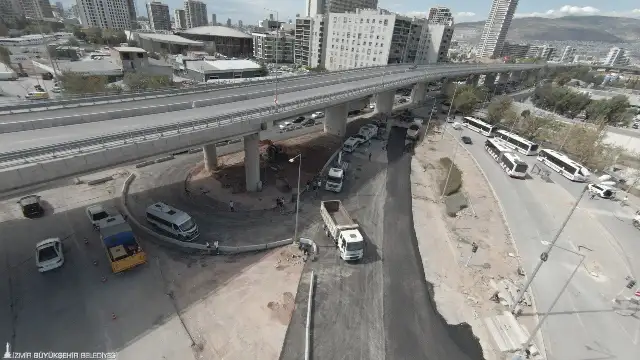 Otogar önünde geri sayım başladı