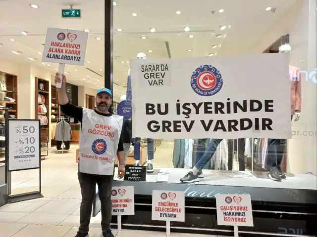 Sarar işçilerinin maaşı indirimli takım elbiseden bile ucuz
