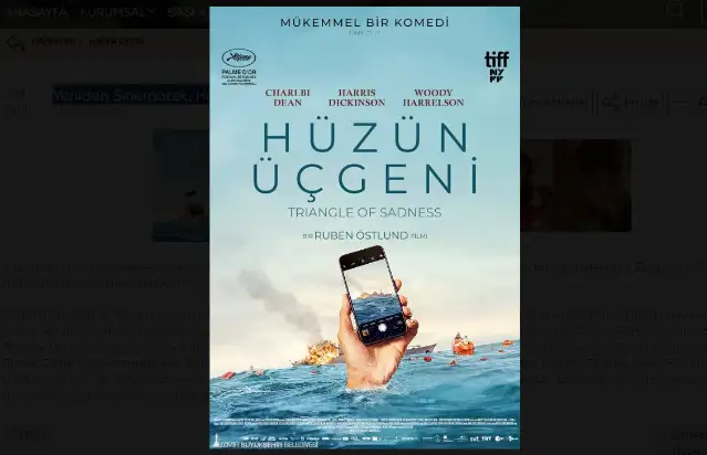Yeniden Sinematek, Hüzün Üçgeni ile sezon finali yapıyor