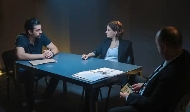 Hazal Kaya ve Çağlar Ertuğrul'u buluşturan "Sorgu" dizisinden yeni tanıtım