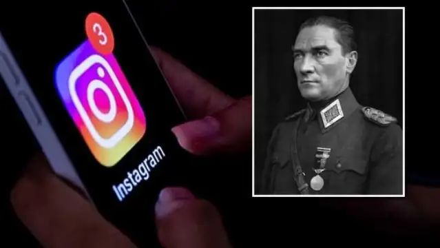 Instagram Atatürk'ün fotoğrafını 'tehlikeli kişi' olarak değerlendirdi