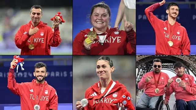 Türkiye'nin Paris 2024 Paralimpik Oyunları'nda madalya sayısı 24'e yükseldi