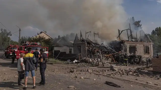 Ukrayna’dan 54 İHA ile Rusya'ya saldırı!