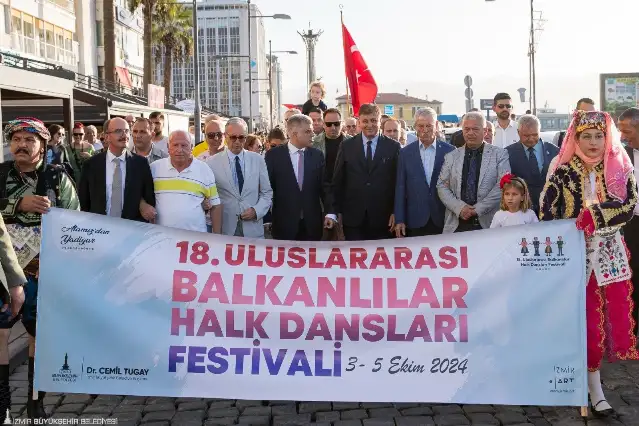 18’inci Uluslararası Balkanlılar Halk Dansları Festivali başladı