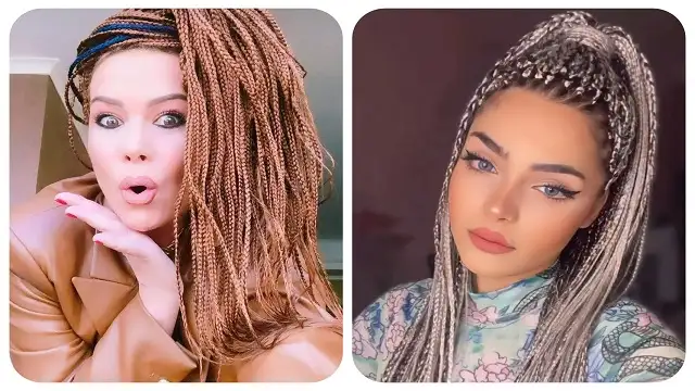 Afrika Örgüsü Saç Modelleri