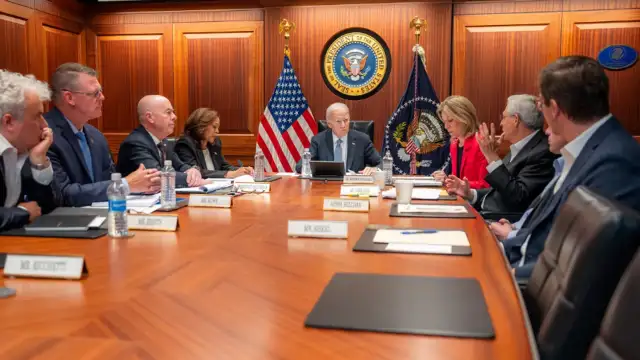 Biden ulusal güvenlik ekibini topladı