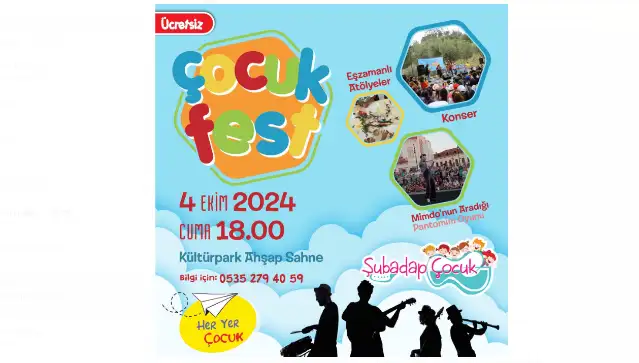 Çocuklar kendi festivalinde buluşuyor