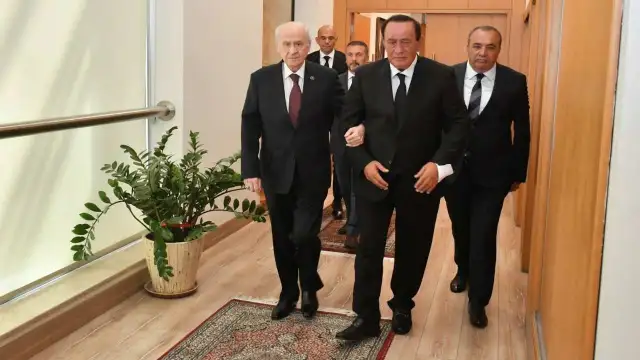 Alaattin Çakıcı’dan Devlet Bahçeli'ye ziyaret