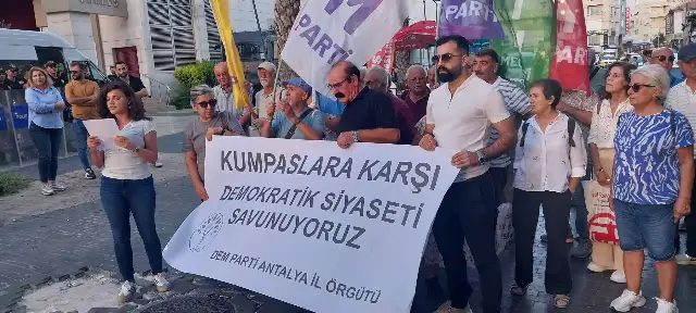 HDP Antalya İl Örgütü: 6-8 Ekim olaylarının perde arkası hala ortaya çıkarılmamıştır